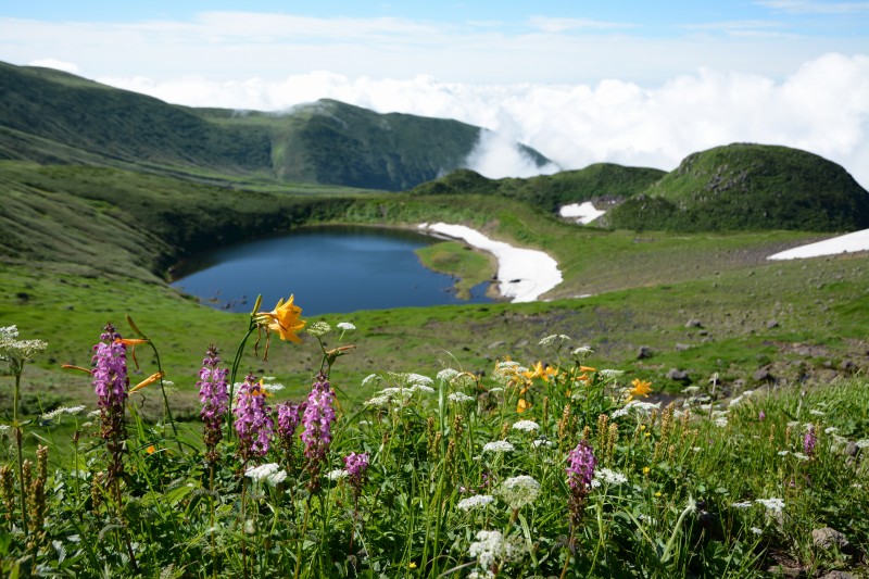 御浜より鳥海湖④