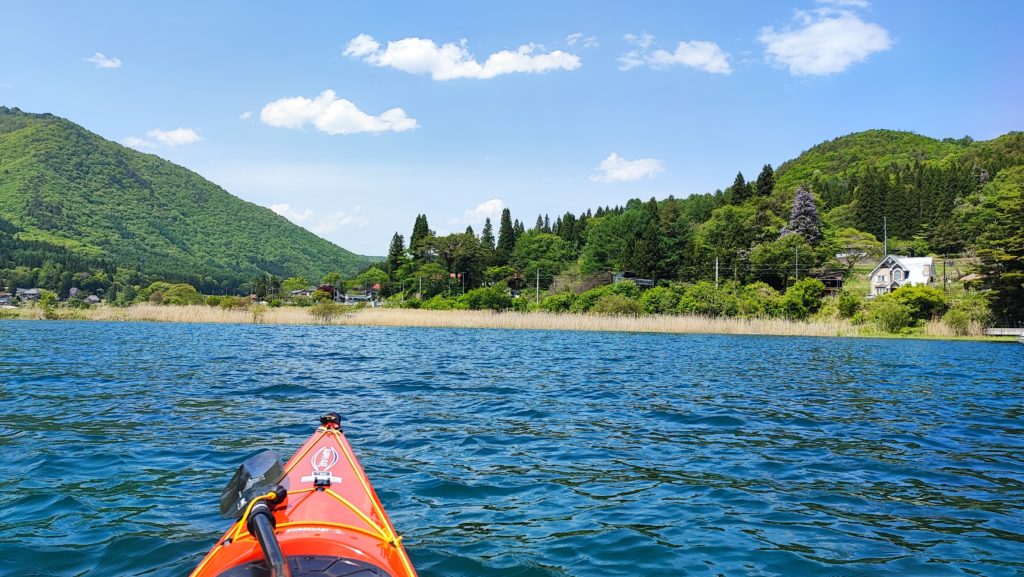 木崎湖カヤック